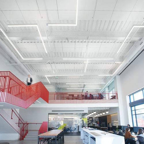 混凝土吊顶 - LYRA&reg; PB DIRECT APPLY - Armstrong ceilings - USA - 石膏 / 板式 / 室内