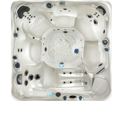 地上水疗浴缸 - GENEVA® - Caldera Spas - 正方形 / 6人座 / 室内