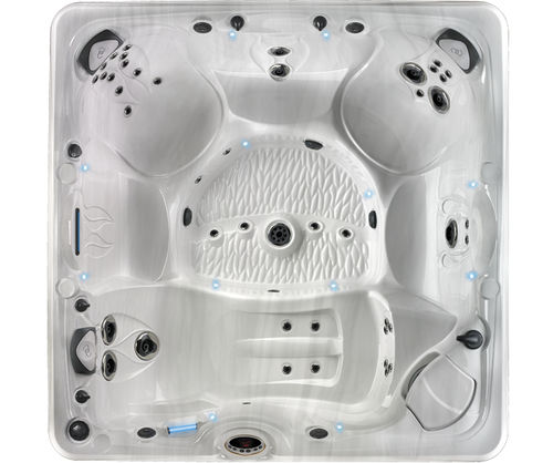 地上水疗浴缸 - MAKENA™ - Caldera Spas - 正方形 / 6人座 / 家用