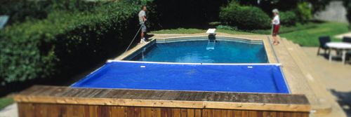 安全游泳池盖 - STEP-SAVER® - COVER POOLS