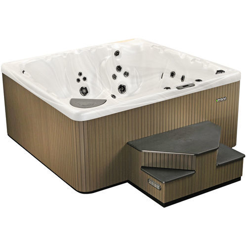 地上水疗浴缸 - 750 - Beachcomber Hot Tubs - 正方形 / 8人座 / 户外