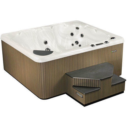 地上水疗浴缸 - 540 - Beachcomber Hot Tubs - 正方形 / 5人座 / 木质
