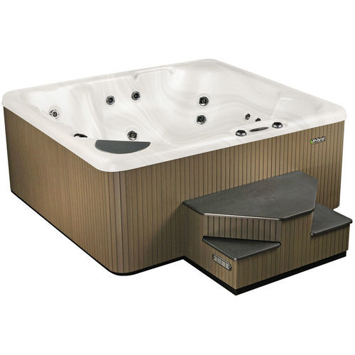 地上水疗浴缸 - 350 - Beachcomber Hot Tubs - 正方形 / 4人座 / 木质