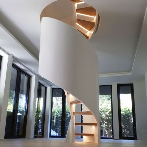 螺旋楼梯 - TORNADO SPIRAL LED - Siller Stairs - 木台阶 / 家用 / 现代风格
