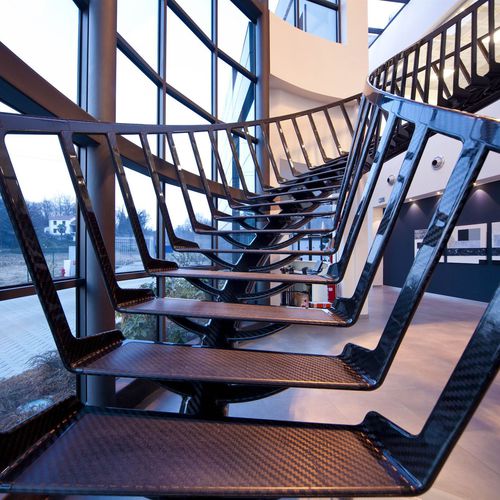 螺旋楼梯 - CARBON - Siller Stairs - 专业 / 原创设计 / 梯梁居中