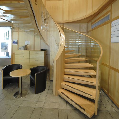 螺旋楼梯 - EUROPA ART - Siller Stairs - 木台阶 / 木质结构 / 专业