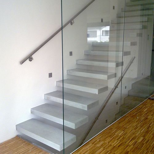 直线型楼梯 - CONCRETE-DESIGN - Siller Stairs - 混凝土台阶 / 家用 / 现代风格