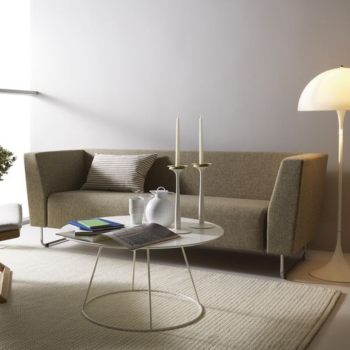 现代风格沙发 - GAP LOUNGE - Swedese Möbler - 布料 / 橇式 / 灰色