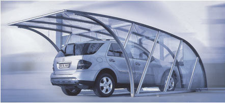 铝制停车棚 - CARPORT - VÖROKA
