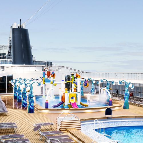 户外游泳池 - Cruise ships water park - Myrtha Pools - 用于水上乐园 / 游乐场 / 地下