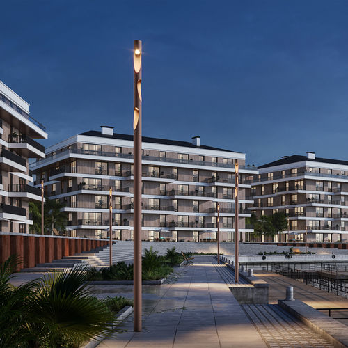 市政路灯 - FLINDT PLAZA - Louis Poulsen - 现代风格 / 铝制 / 聚碳酸酯