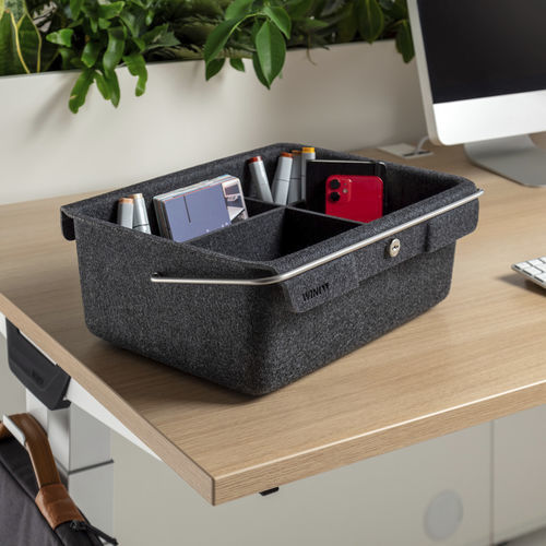 毛毡收纳瓶 - WINEA TOOLZ MyKit - WINI Büromöbel Georg Schmidt GmbH & Co. KG - 带盖 / 抽屉 / 用于衣柜