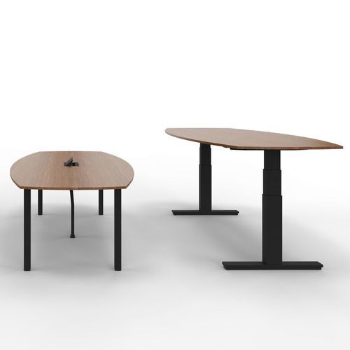 现代风格会议室桌 - WINEA PRO - WINI Büromöbel Georg Schmidt GmbH & Co. KG - 木制贴皮 / MDF / 三聚氰胺