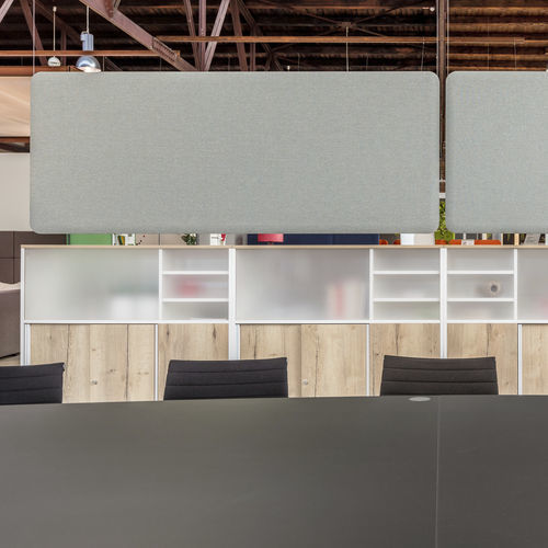 办公室隔断 - WINEA SONIC - WINI Büromöbel Georg Schmidt GmbH & Co. KG - 模块化 / 悬挂 / 铝制