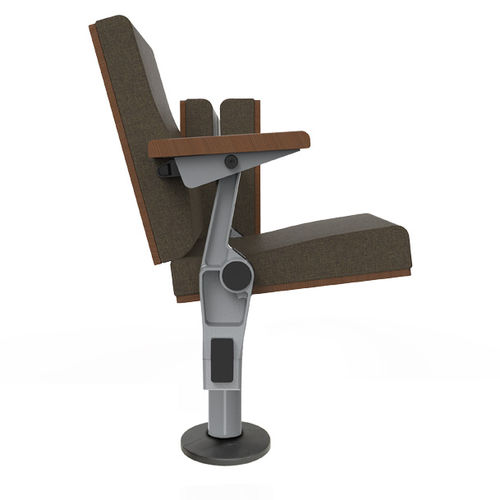 现代风格礼堂椅 - MINISPACE 5072  - Figueras International Seating - 聚氨酯发泡 / 山毛榉木 / 铝铸铁
