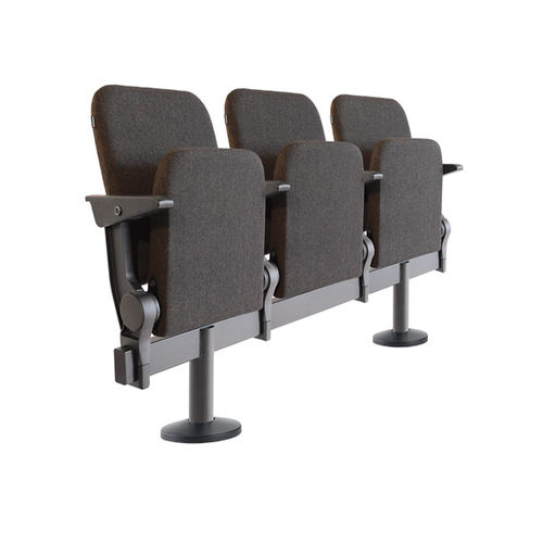 现代风格礼堂椅 - MINISPACE 5067 FIX - Figueras International Seating - 聚氨酯发泡 / 铝铸铁 / 折叠