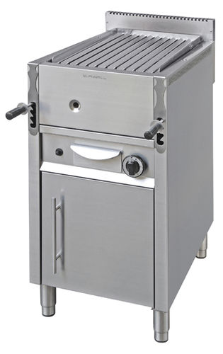 燃气烧烤炉 - GRIGLIA PIETRA LAVICA GAS 470B - ELANGRILL - 落地式 / 专业
