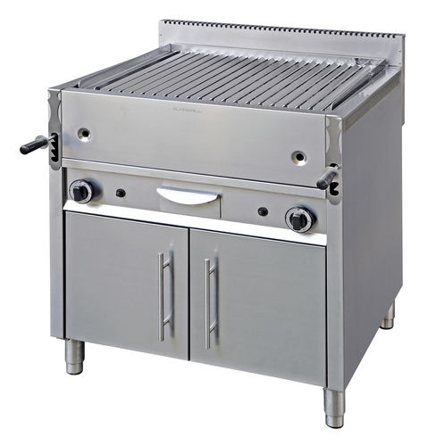 燃气烧烤炉 - LAVA ROCK-GAS  GRILL MOD.800B - ELANGRILL - 落地式 / 专业
