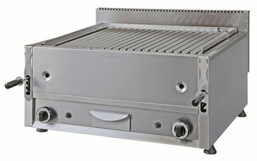 燃气烧烤炉 - LAVA ROCK-GAS  GRILL MOD.800 - ELANGRILL - 台面式 / 专业