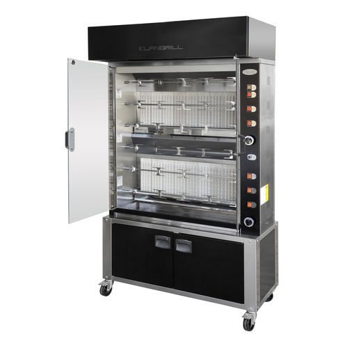 燃气烤肉炉 - ELBA PLUS MOD.36/P BLACK GAS  - ELANGRILL - 电动