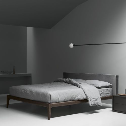 双人床 - FAIR - md house - 现代风格 / 带软包床头板 / 布料