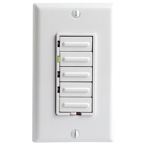 按钮式开关调光器 - 6161-W - LEVITON Lighting - 暗装 / 塑料 / 现代风格