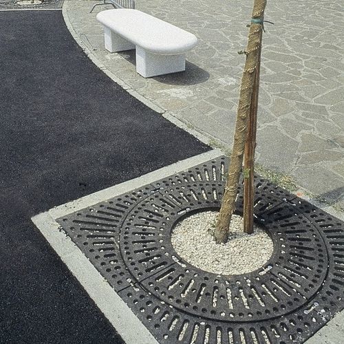 圆形树池盖板 - Calzolari - 正方形 / 铸铁