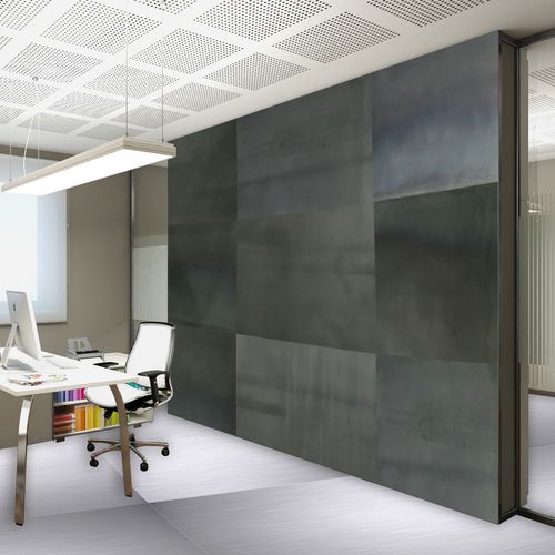 室内墙面材料 - AC02 Stick-on Wall - Planium - 金属 / 哑光 / 布艺