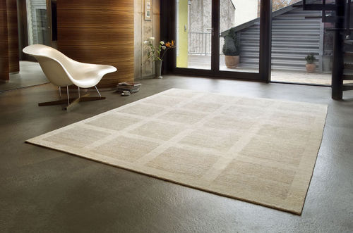原创设计地毯 - Fields - DESIGNERCARPETS Drechsle - 格子 / 麻纤维 / 长方形
