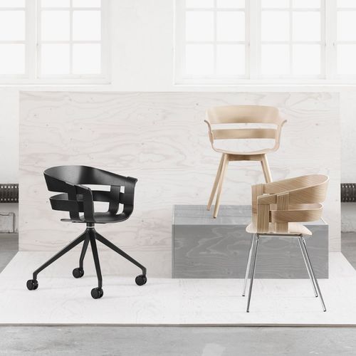 现代风格椅子 - WICK - DESIGN HOUSE STOCKHOLM - 室内 / 栎木 / 实木