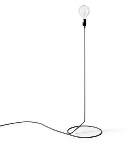 落地灯 - CORD - DESIGN HOUSE STOCKHOLM - 钢 / 极简主义抽象派 / 有线