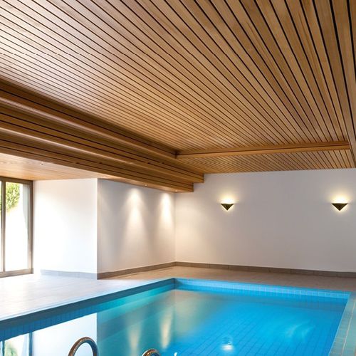 铝制吊顶 - AC  - Atena spa - 钢 / 条形 / 办公室