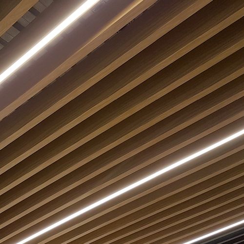 带漆铝声障板 - LIGHTING - Atena spa - 天花板 / 长方形 / 装饰