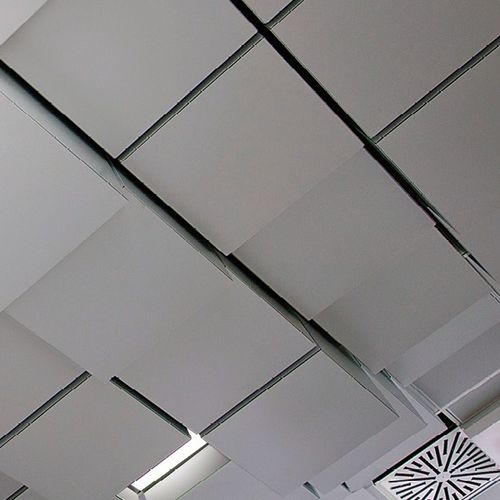 铝制吊顶 - MULTILEVEL CUBE - Atena spa - 钢 / 板式 / 室内