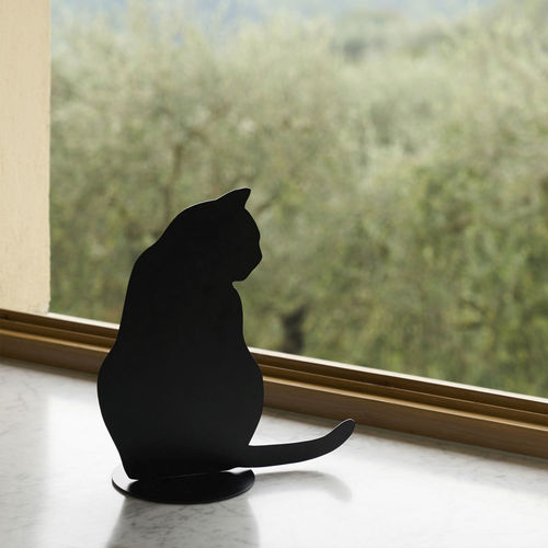 钢雕塑 - OMBRES DE CHATS - OPINION CIATTI - 独立式 / 黑色 / 动物