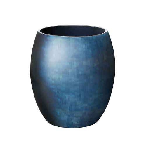 现代风格花瓶 - STOCKHOLM HORIZON - STELTON - 铝制 / 蓝色