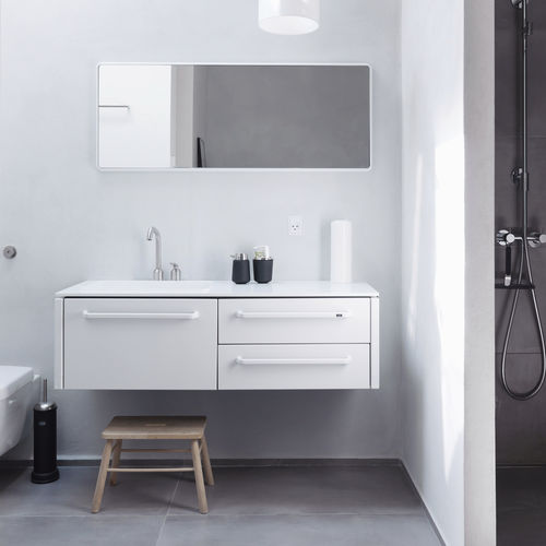 壁挂式台盆柜 - VIPP982 - VIPP - Corian®可丽耐 / 铝制 / 不锈钢