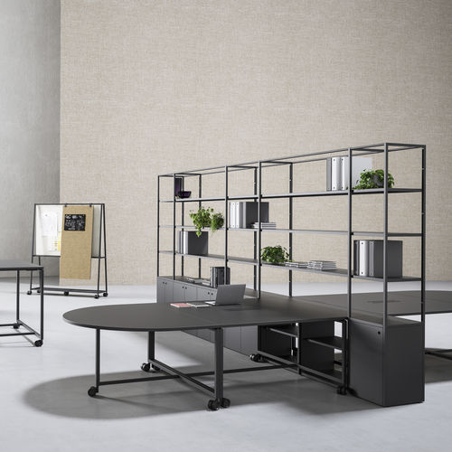 现代风格书架 - ATELIER - Fantoni - 办公室 / 三聚氰胺