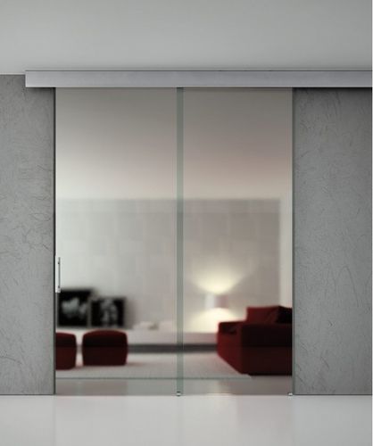 门推拉门系统 - TELESCOPICO SINCRO 2 WAYS V-2200 V-2250  - METALGLAS - 玻璃门