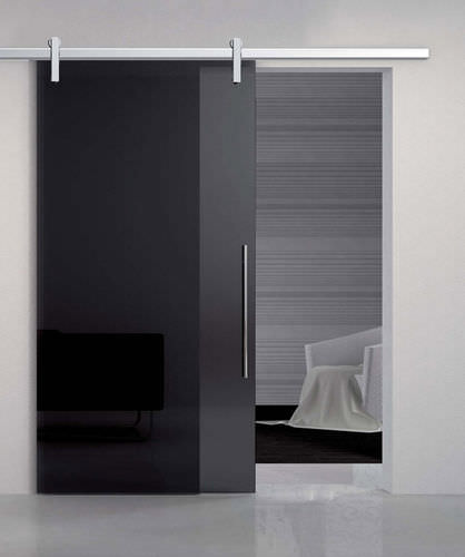 门推拉门系统 - MINIMAL QUADRO WITH SOFT-CLOSE V-6350  - METALGLAS - 玻璃门