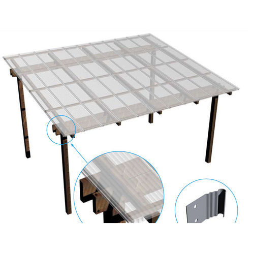 蜂房状聚碳酸板 - SEPLUX 20 PLUS - SEP - 建筑物 / 防紫外线 / 半透明