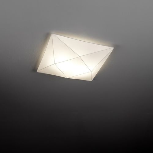 现代风格顶灯 - POLARIS - Ole! Lighting - 正方形 / 帆布 / LED式