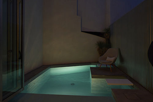 户外游泳池 - LA ROCHE SUR YON - PISCINES CARRE BLEU - 室内 / 酒店 / 地下