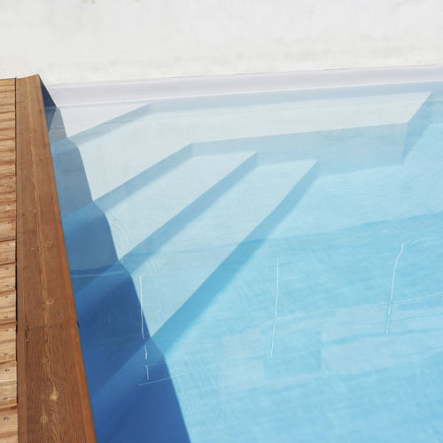 混凝土游泳池楼梯 - CERALP GRENOBLE - PISCINES CARRE BLEU