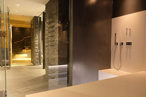 土耳其浴室桑拿房 - ESPACE WELLNESS SAUNA HAMMAM NICOLLIER - PISCINES CARRE BLEU - 家用 / 用于室内 / 预制