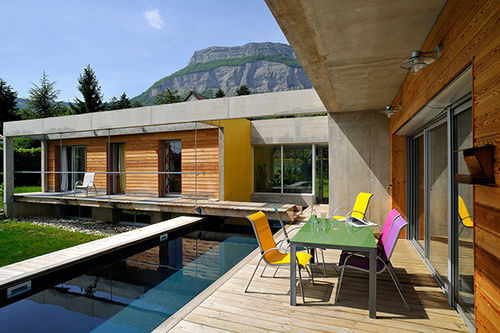 户外游泳池 - GRENOBLE - PISCINES CARRE BLEU - 地下 / 混凝土