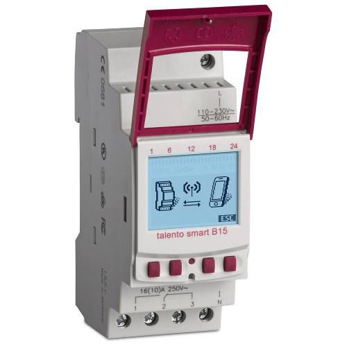 供暖程序控制器 - TALENTO SMART B15 - Grässlin - DIN导轨