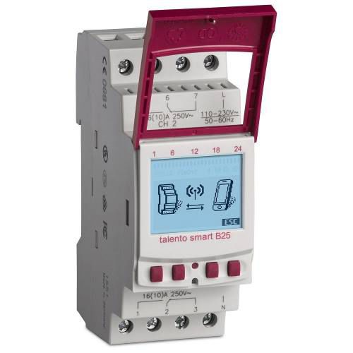供暖程序控制器 - TALENTO SMART B25 - Grässlin - DIN导轨