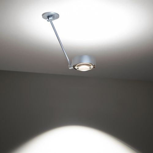 现代风格顶灯 - SENTO SOFFITTO SINGOLO - Occhio - 圆形 / 玻璃 / 铝制