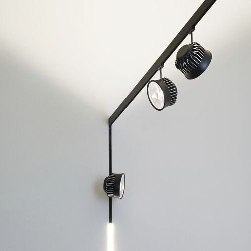 LED式轨道灯 - NINETY-FIVE S - Buschfeld Design - 圆形 / 金属 / 商用